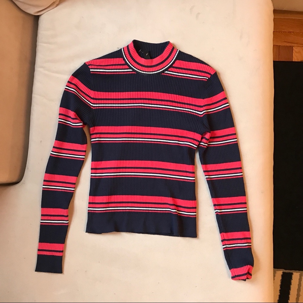 H&M striped long sleeve shirt, very comfortable